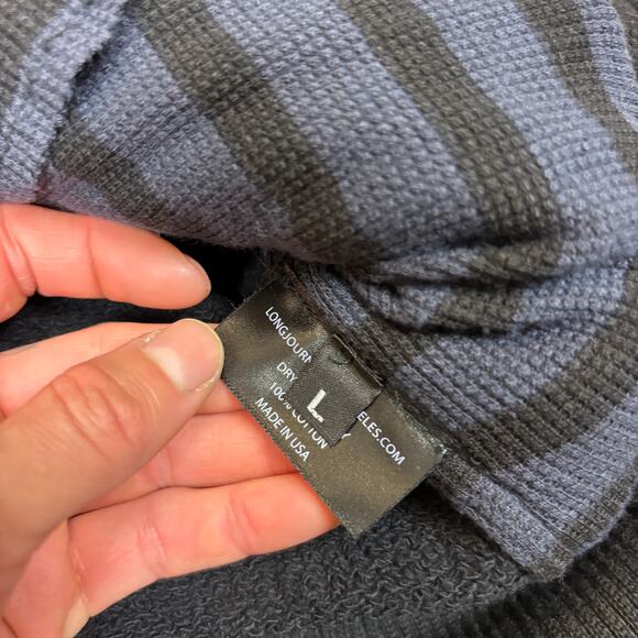 LongJourney Deconstructed Hoodie Men's Large Grunge Punk Emo Goth Streetwear - Picture 7 of 10